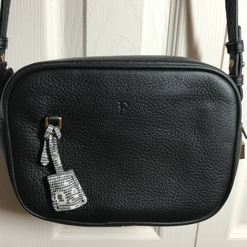 J.CREW Signet bag in Italian leather "E" monogram